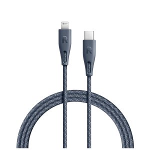 کابل تبدیل USB-C به لایتنینگ راوپاور مدل RP-CB1017 طول 1.2 متر