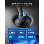 شارژر فندکی 25 وات راو پاور مدل RP-VC032