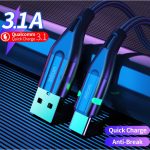 کابل تبدیل USB به USB-C اکستروم مدل ACB90UCA1 60W طول 1 متر