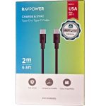 کابل USB-C راوپاور مدل RP-CB1021 طول 2 متر